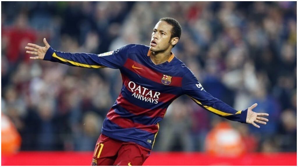  Neymar, en su etapa en el FC Barcelona.