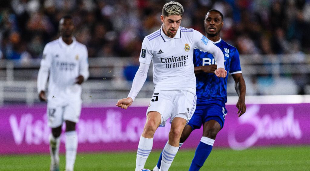 Fede Valverde durante el pasado Real Madrid - Al Hilal (foto: Cordon Press)
