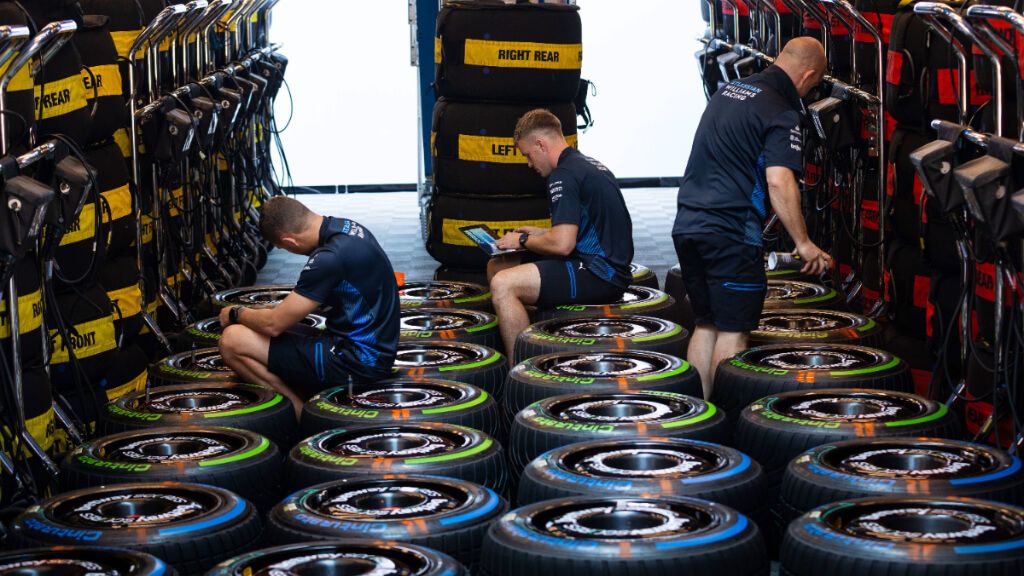  La elección de neumáticos será importante en el GP de Bélgica de la Fórmula 1 (foto: Cordon Pr