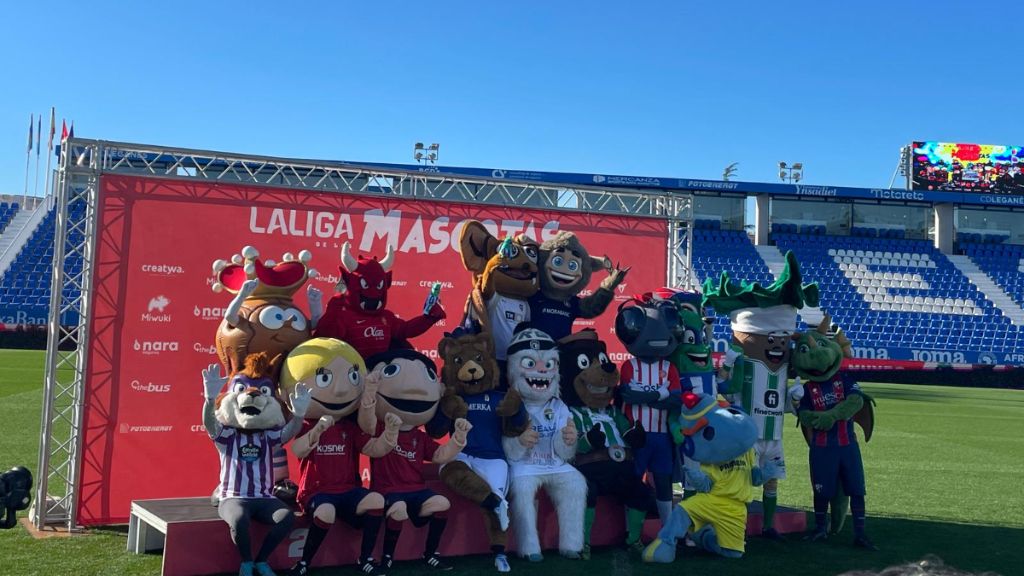  Las mascotas que han participado en la primera edición de LALIGA de las mascotas