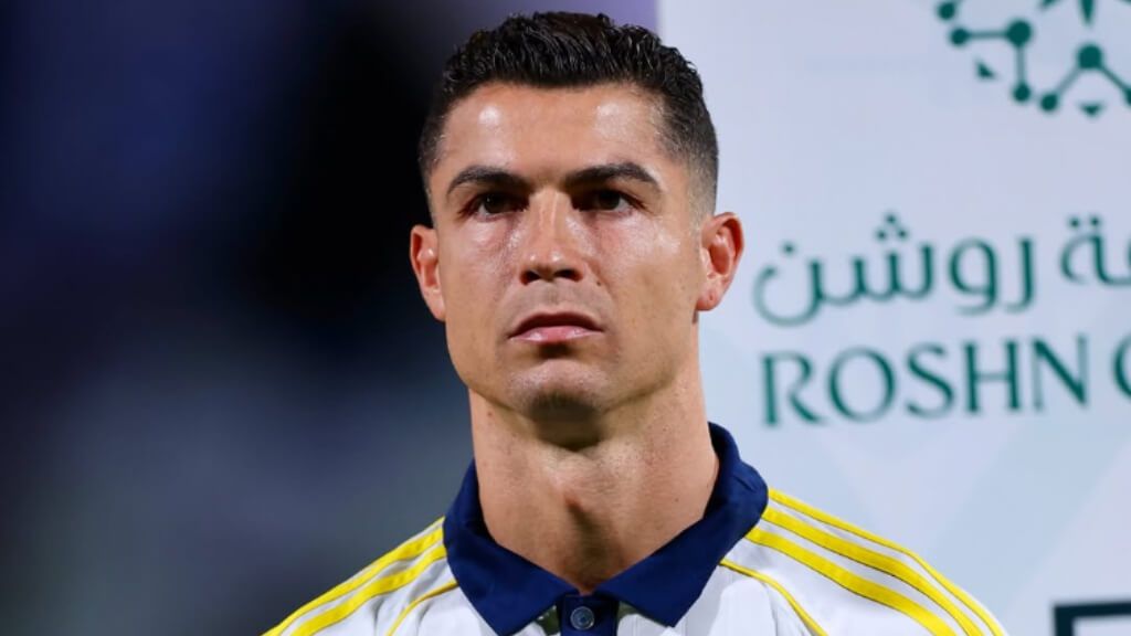  Cristiano Ronaldo con la camiseta del Al Nassr