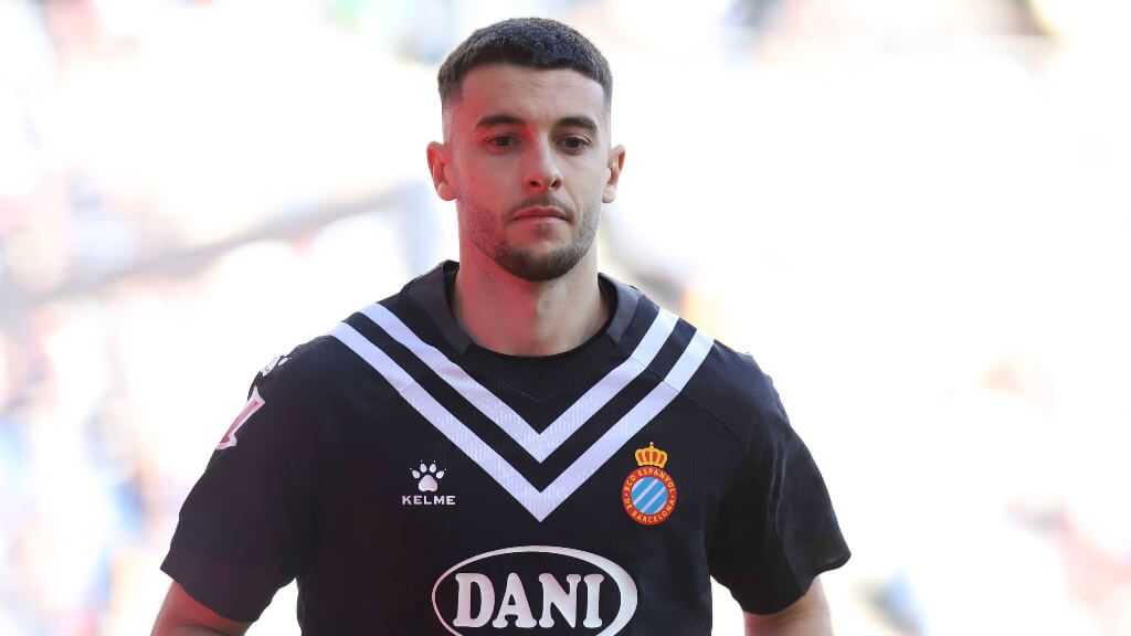  Joan García, en un partido del Espanyol.