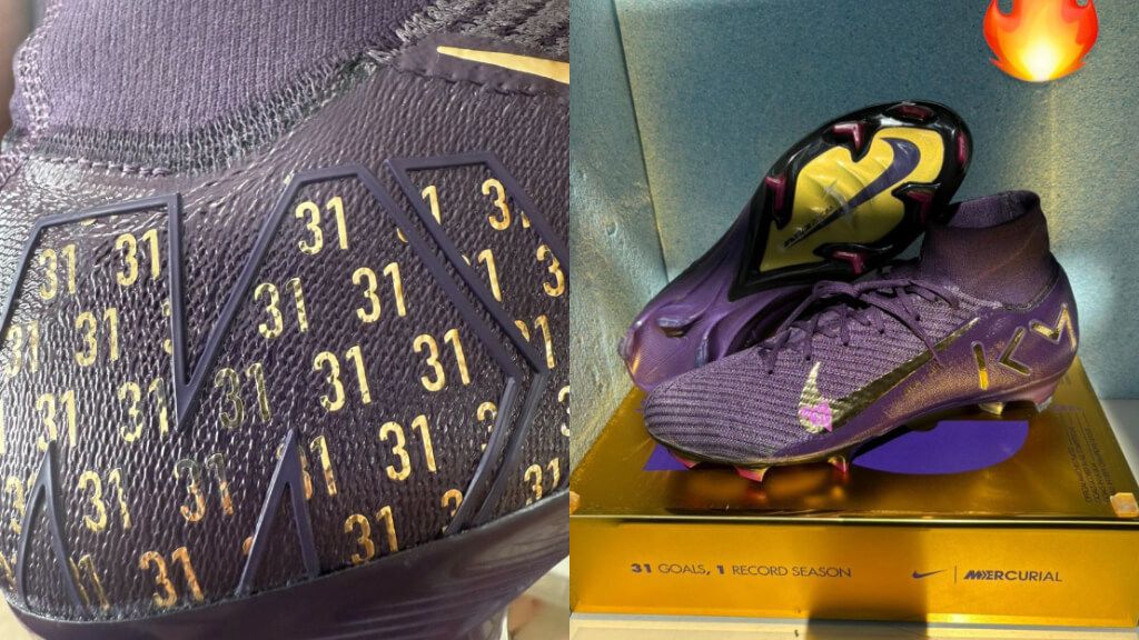 Las nuevas botas de Mbappé