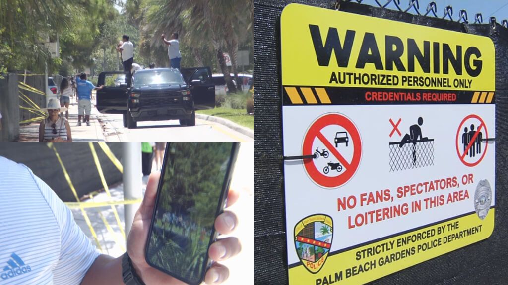  Aficionados del Real Madrid buscan ver el entrenamiento