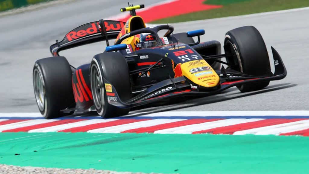  Pepe Martí, durante la temporada 2025 con el Campos Racing.