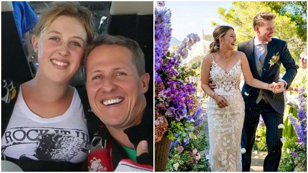 Ginna y Michael Schumacher (Instagram)