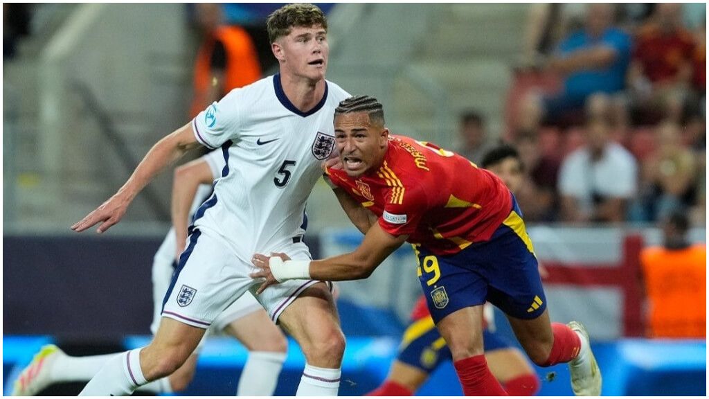 Imágenes del España - Inglaterra sub 21 de cuartos de final.