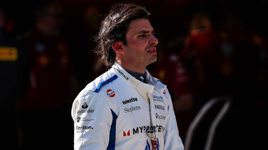  Carlos Sainz, en el GP de China 2025.