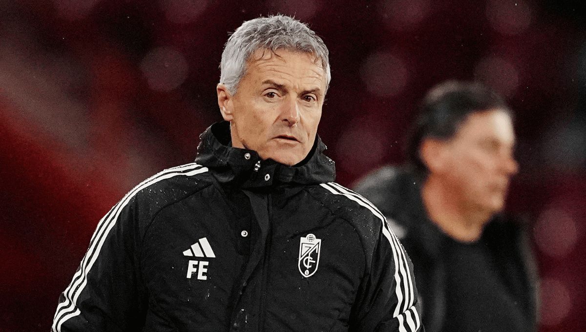  Fran Escribá, en un partido del Granada.