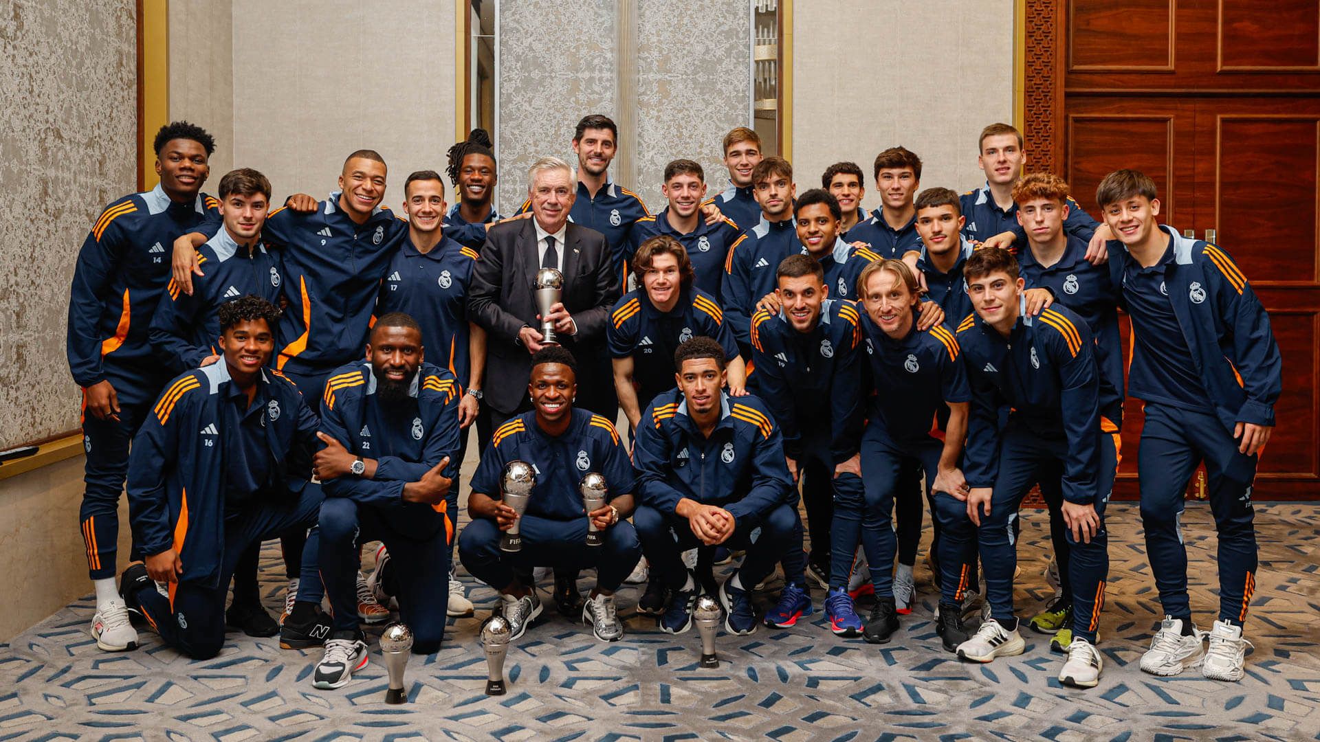  El Real Madrid en los premios 'The Best' (Real Madrid)