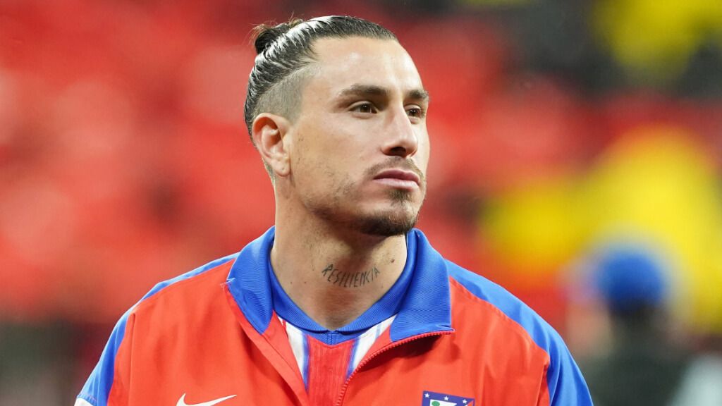 José María Giménez antes de un partido del Atlético (Fuente: Cordon Press)