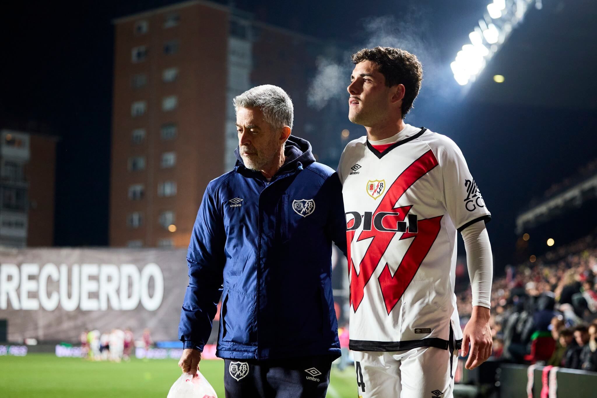  Camello, lesionado ante el Valladolid (Redes Sociales)