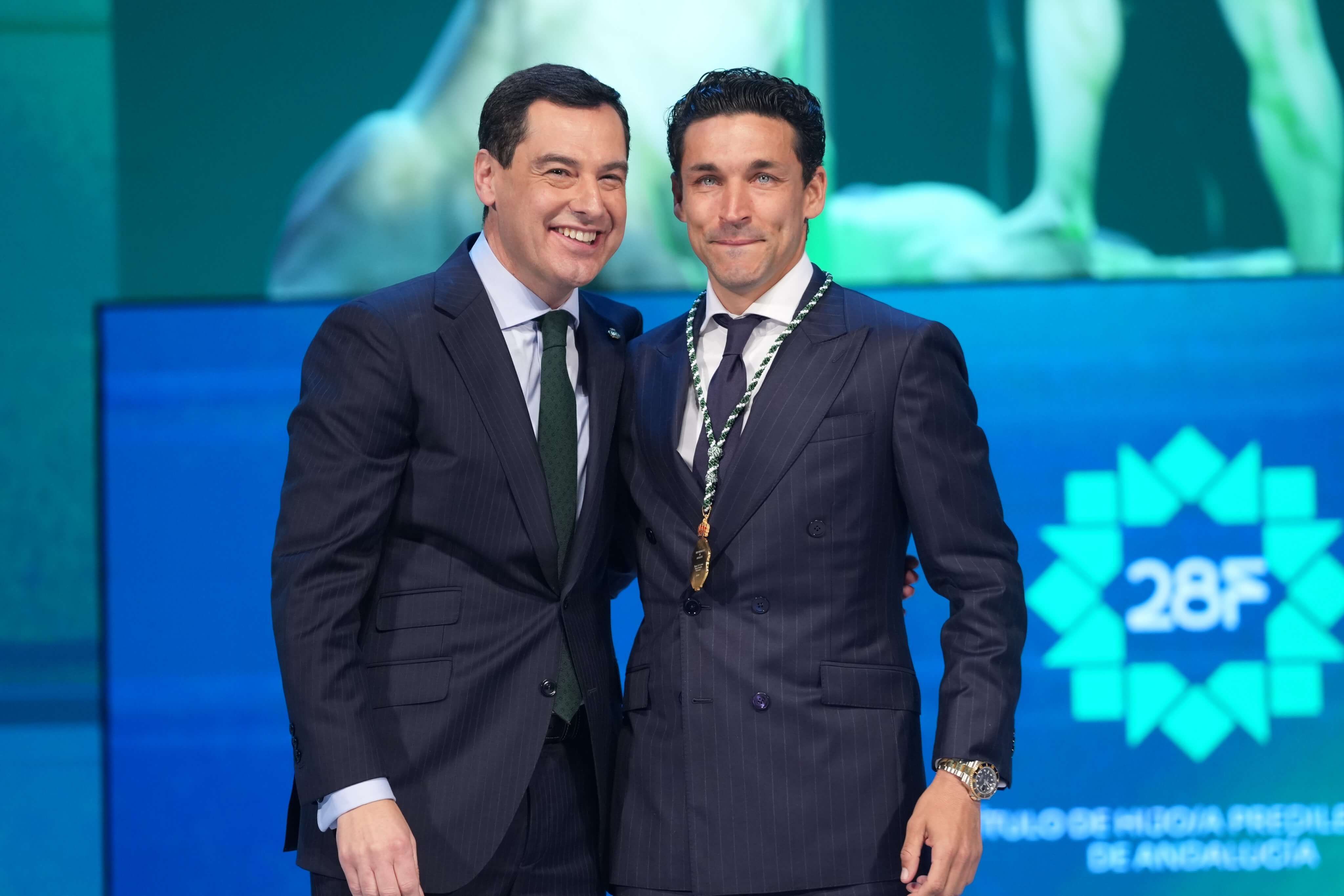  Jesús Navas, nombrado Hijo Predilecto de Andalucía.