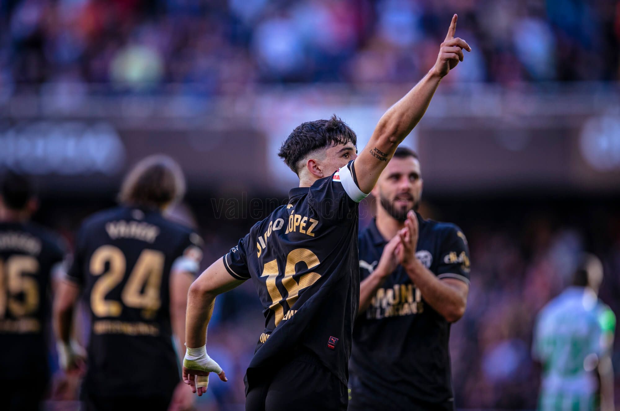  Gol de Diego López al Real Betis en Mestalla.