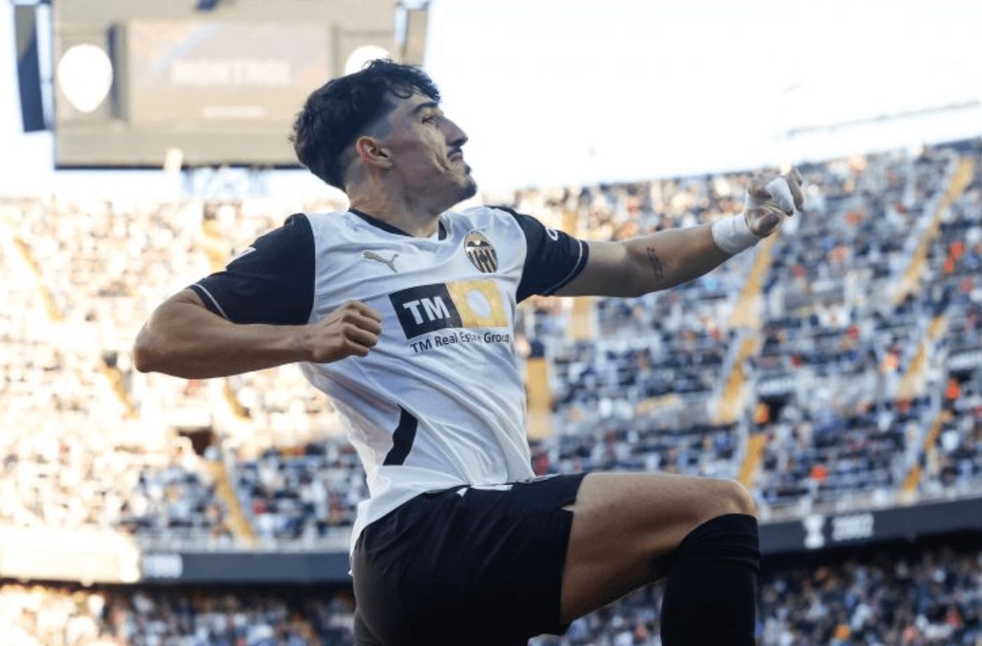 Gol de Diego López ante el Mallorca