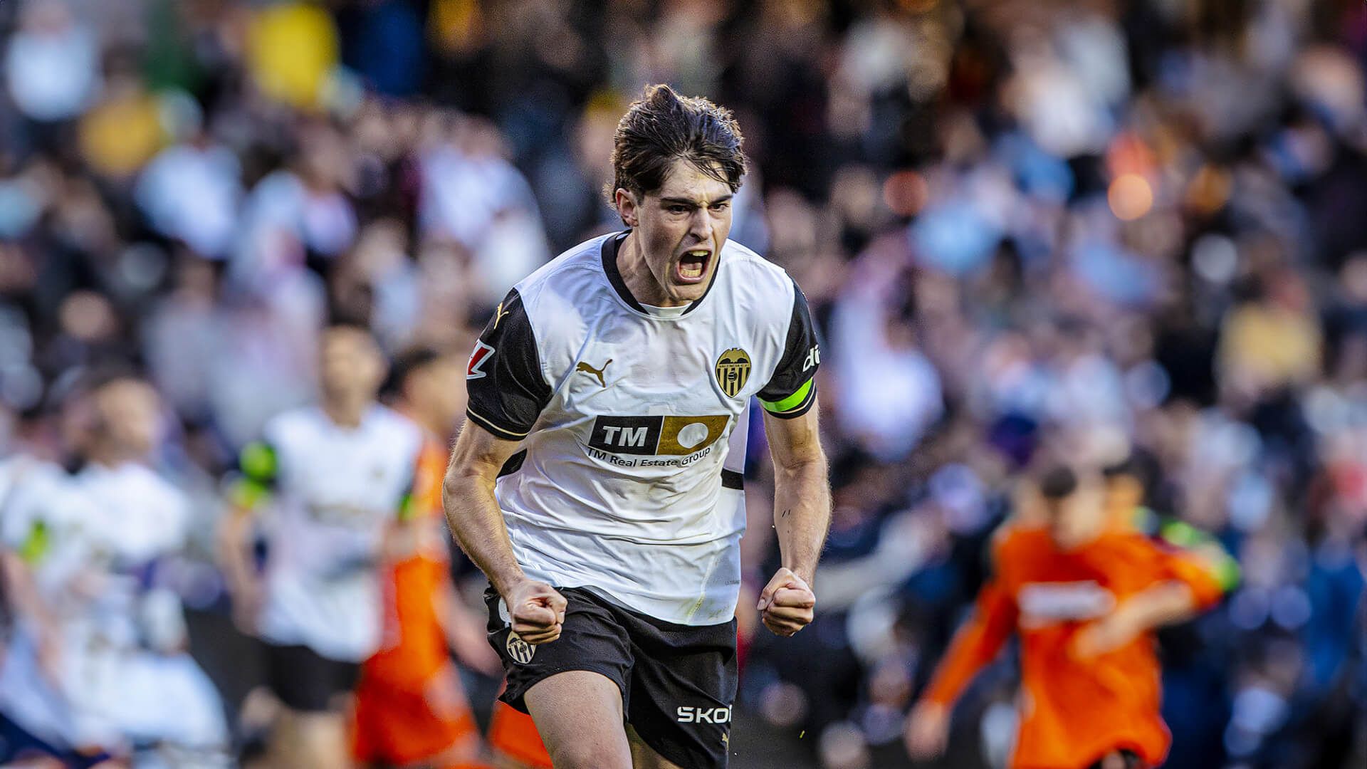 Gol de Javi Guerra al Celta de Vigo.