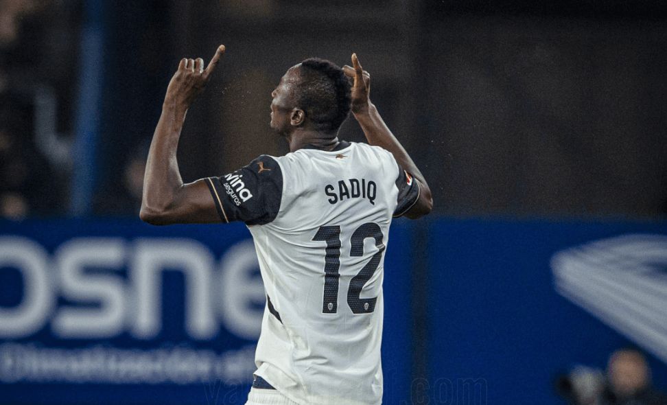  Gol de Sadiq ante Osasuna