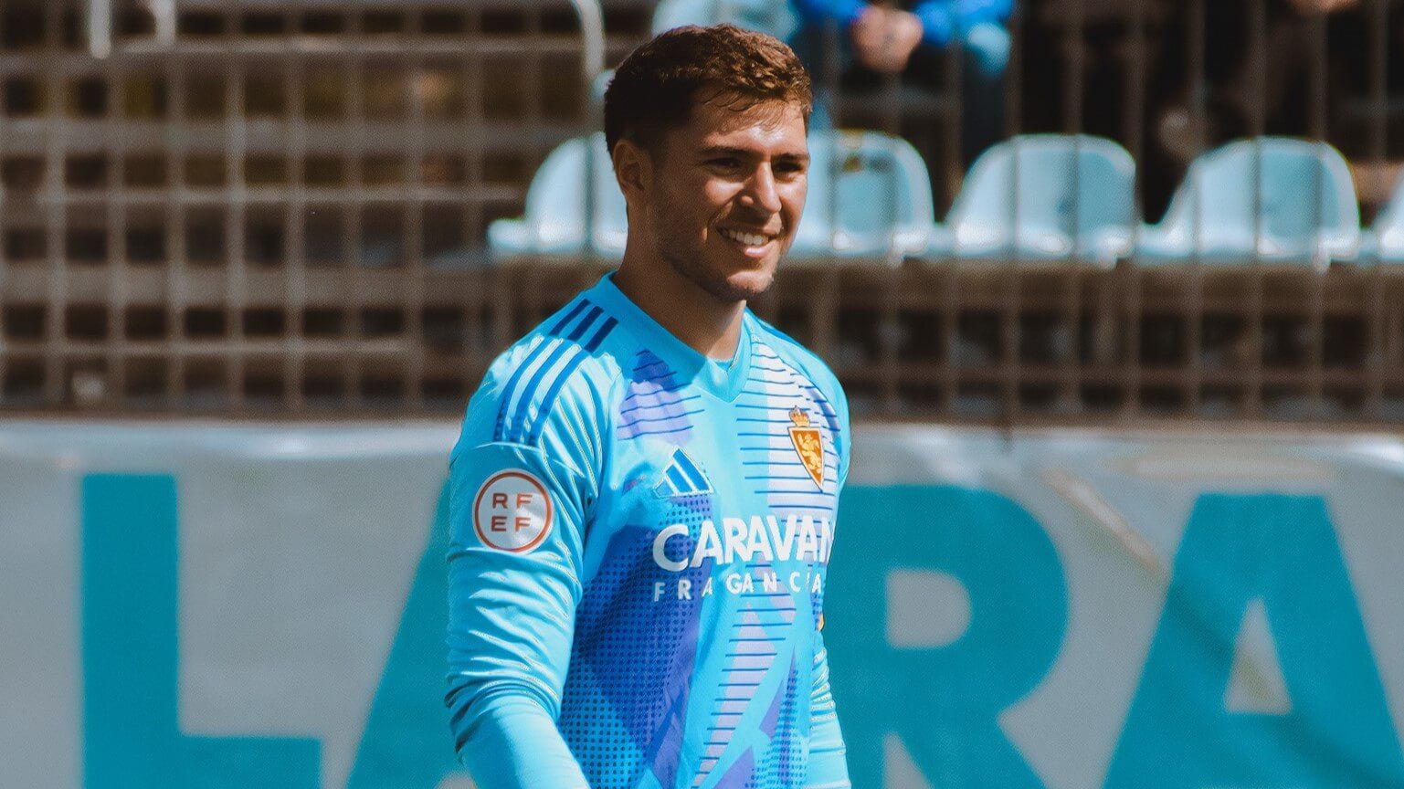 Carlos Calavia, con el Deportivo Aragón.