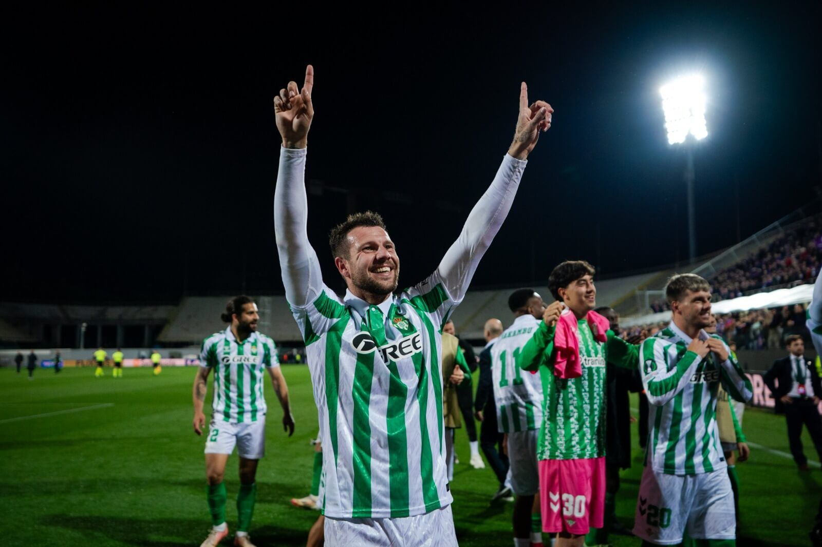Aitor Ruibal celebra el pase a la final.