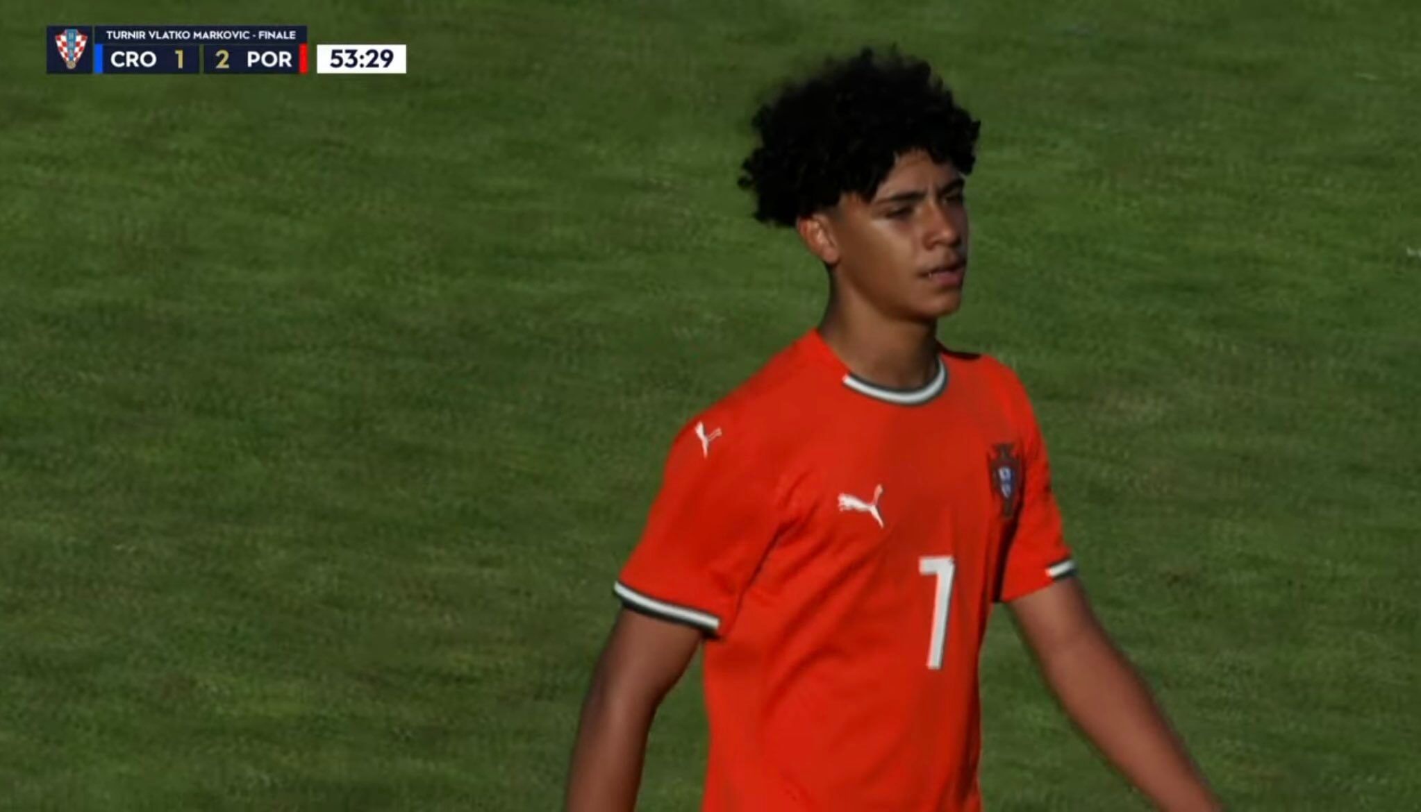  Cristiano Jr, con Portugal