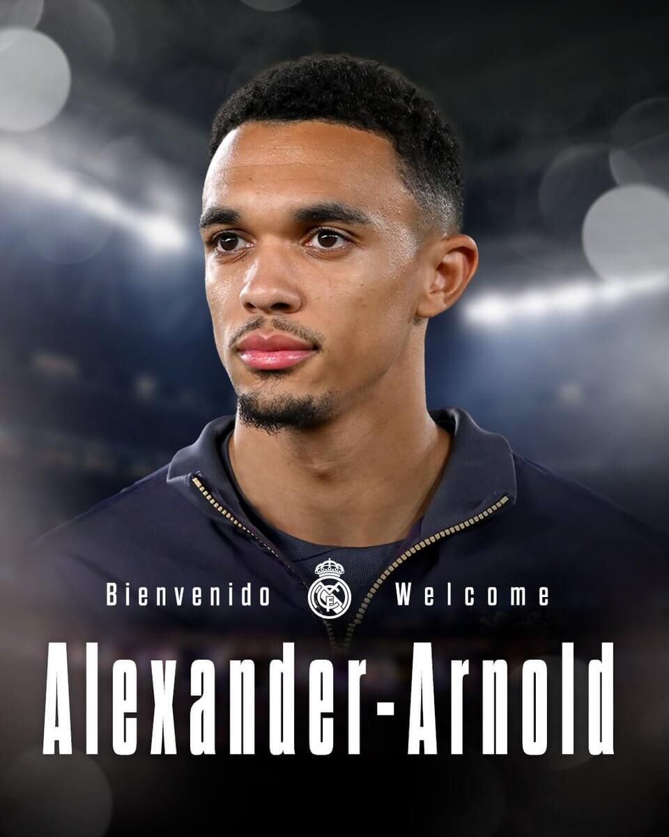 El Real Madrid anuncia el fichaje de Alexander-Arnold (Real Madrid)
