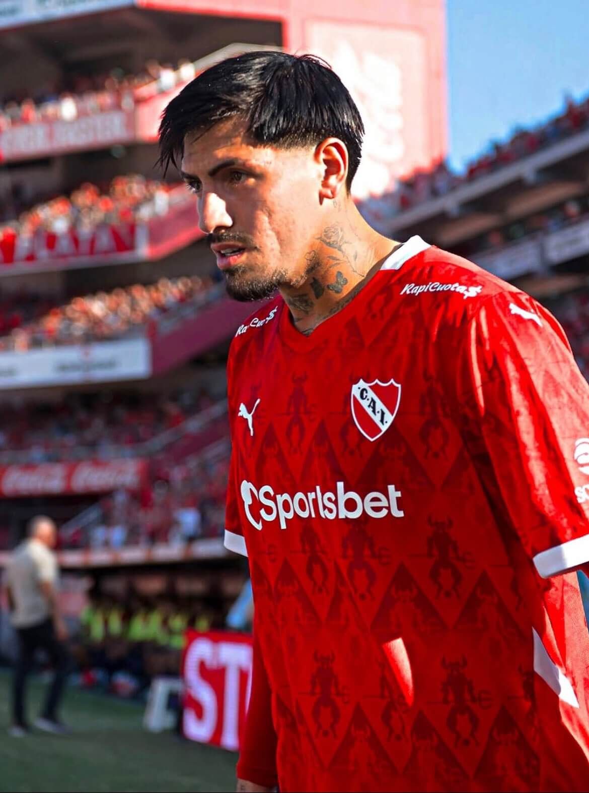 Kevin Lomónaco, central de Independiente (Redes Sociales)