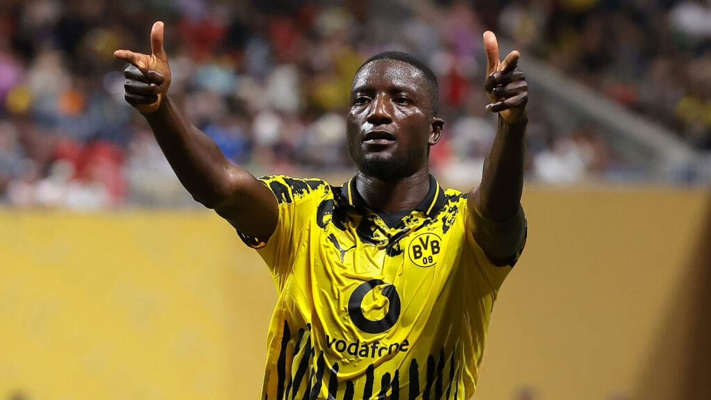 Guirassy celebra un gol ante Monterrey ('X' Instant Foot)