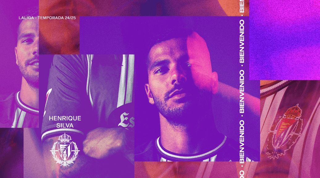  Henrique Silva, nuevo jugador del Real Valladolid.