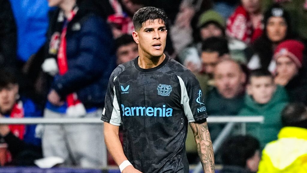 Piero Hincapié, en el Metropolitano (Europa Press)