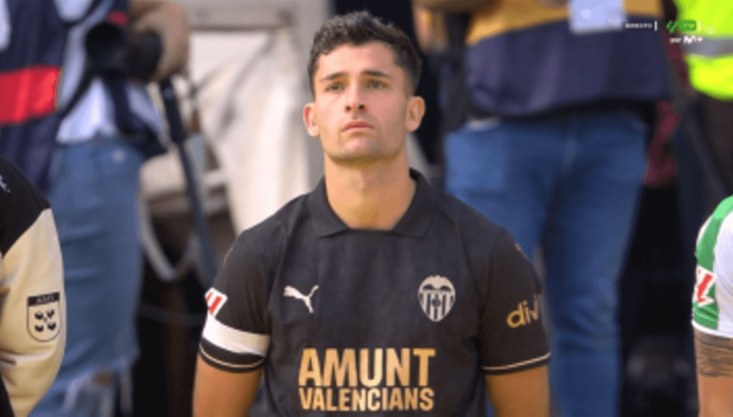 Hugo Duro el día del homenaje a los afectados por la DANA