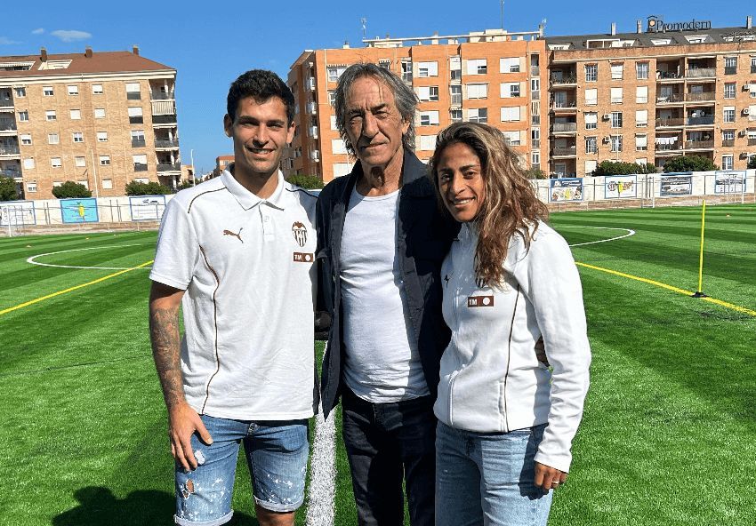  Hugo Duro, Ricardo Arias y Kerlly Real en Catarroja