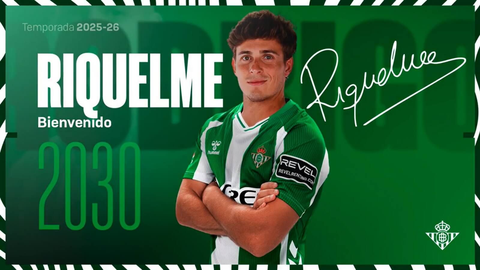 Rodrigo Riquelme, nuevo jugador del Betis.