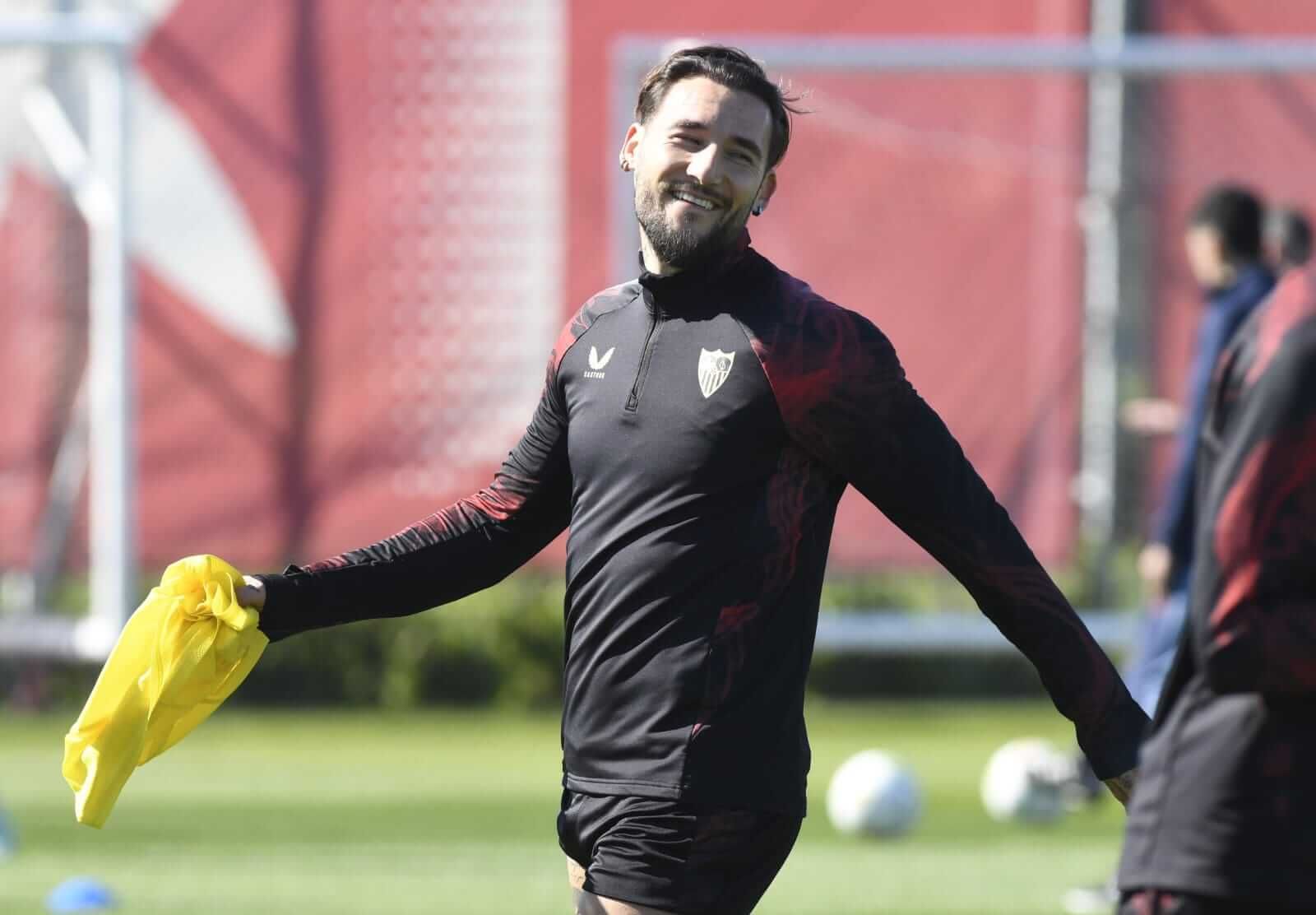  Nemanja Gudelj, en la sesión del miércoles.