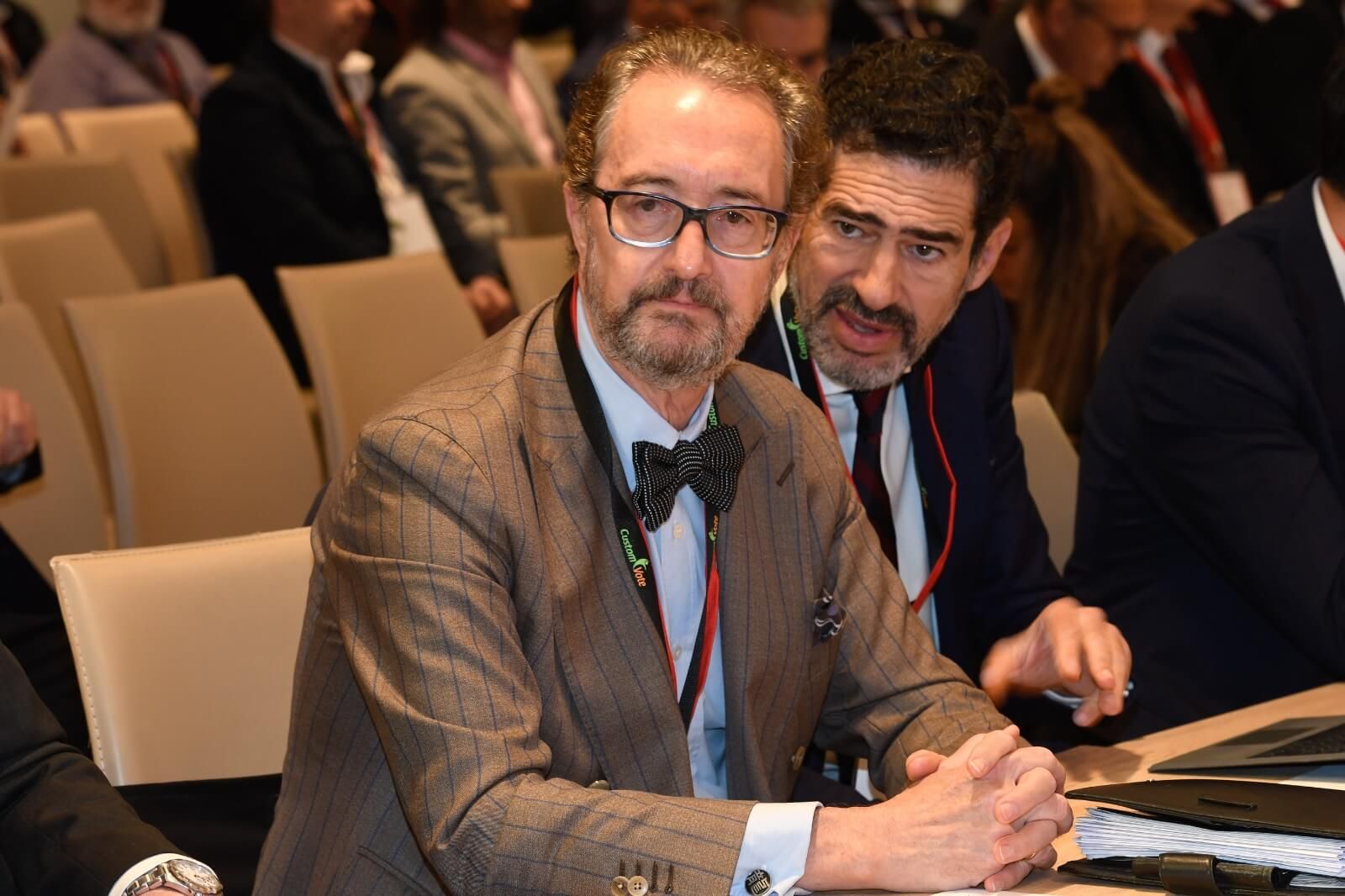 Juan de Dios Crespo, en la Junta de Accionistas.