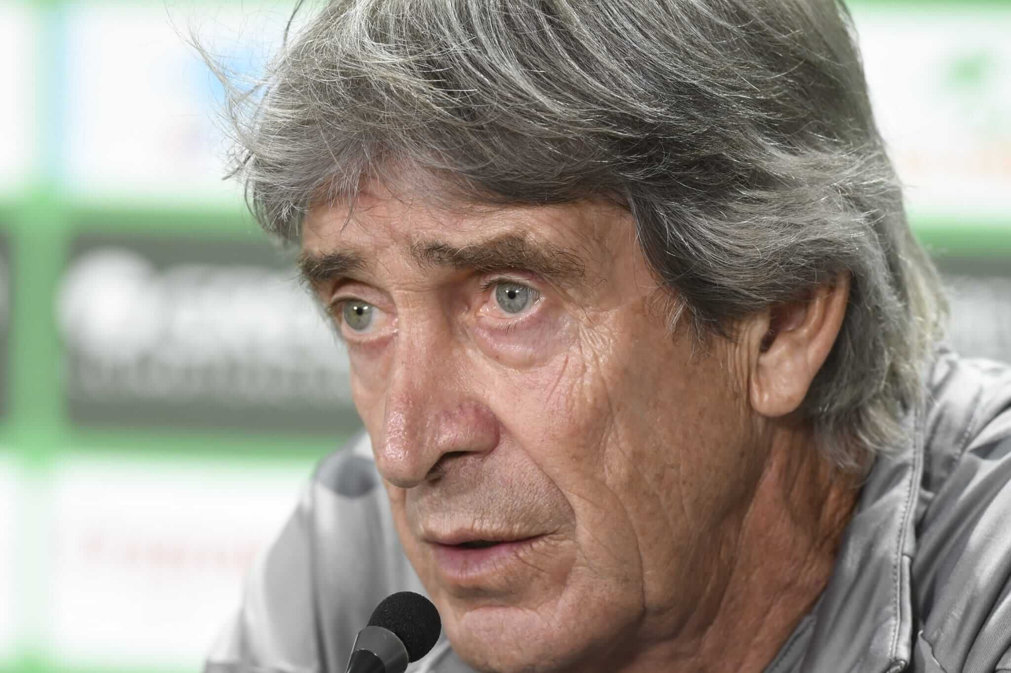 Manuel Pellegrini, en la previa del encuentro ante el Sevilla.