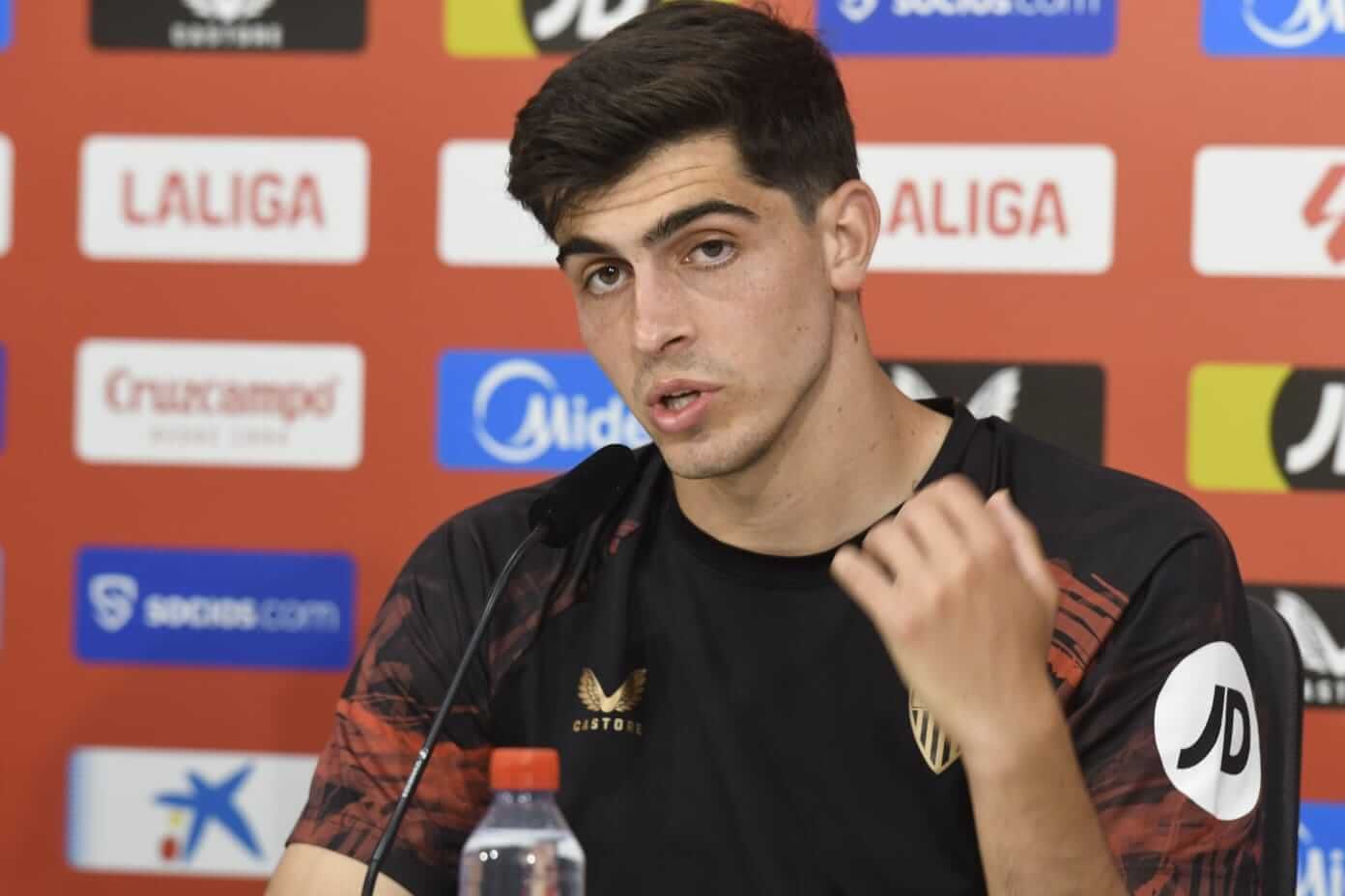  Juanlu Sánchez, en sala de prensa.