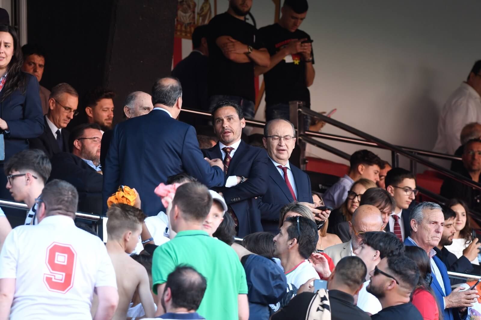  Del Nido Carrasco, ante el Real Madrid.