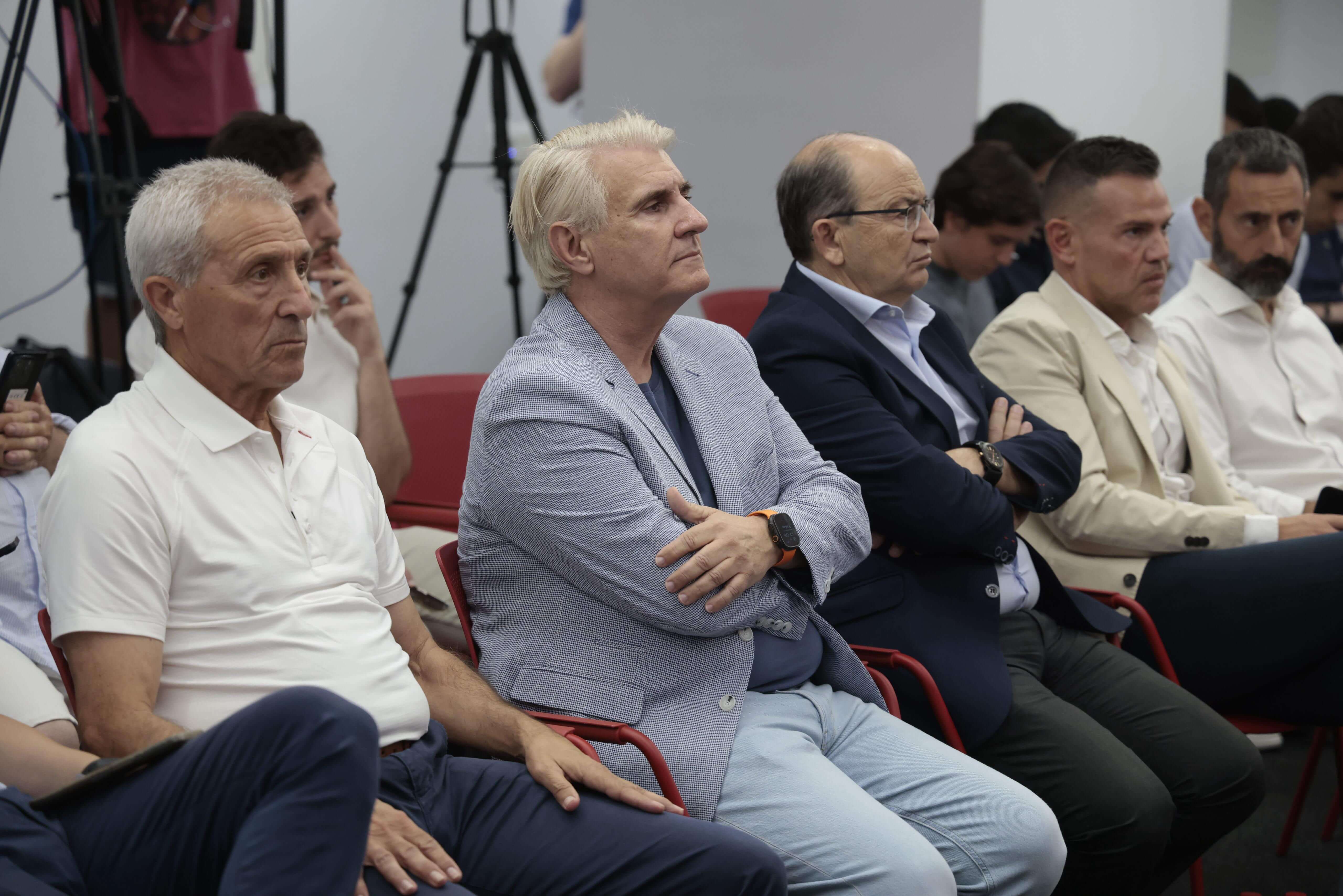 Antonio Cordón, en sala de prensa.