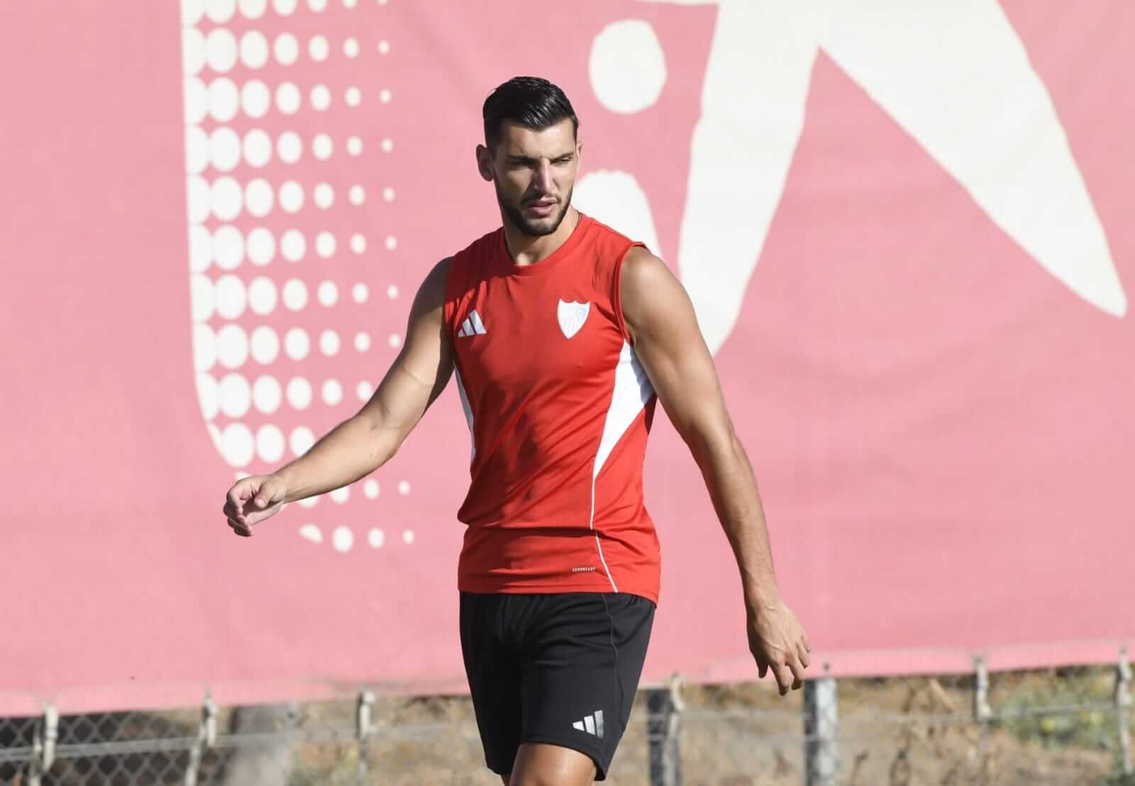  Rafa Mir, en la sesión del jueves.