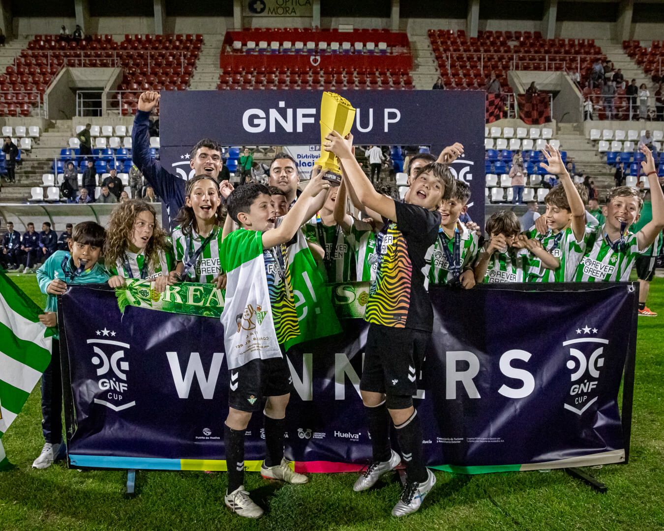El Betis, ganador de la X Gañafote Cup.