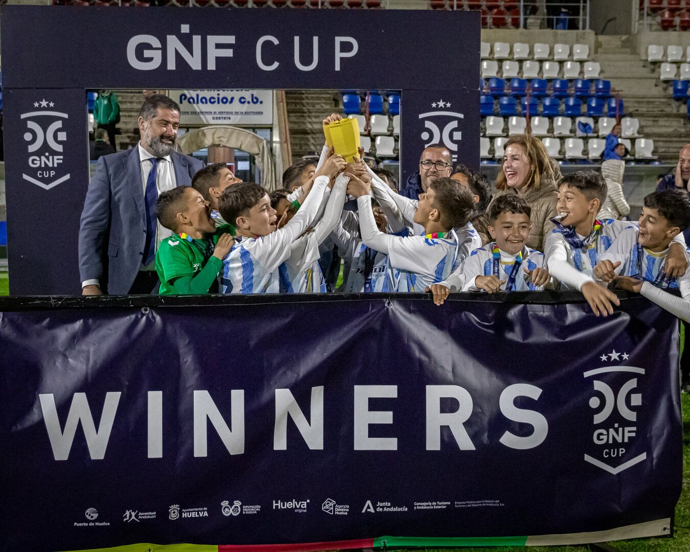El Málaga, ganador de la X Gañafote Cup.