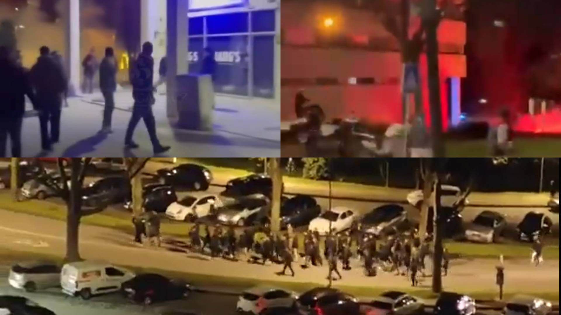  Incidentes entre ultras en Guimaraes.