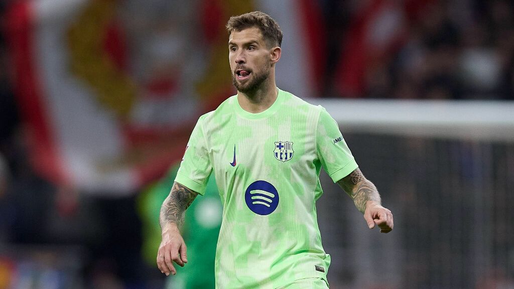  Iñigo Martínez, en el Atlético-FC Barcelona (Cordon Press)