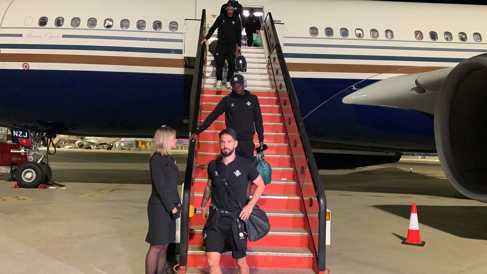  Isco, a su llegada con el Betis a Sevilla.