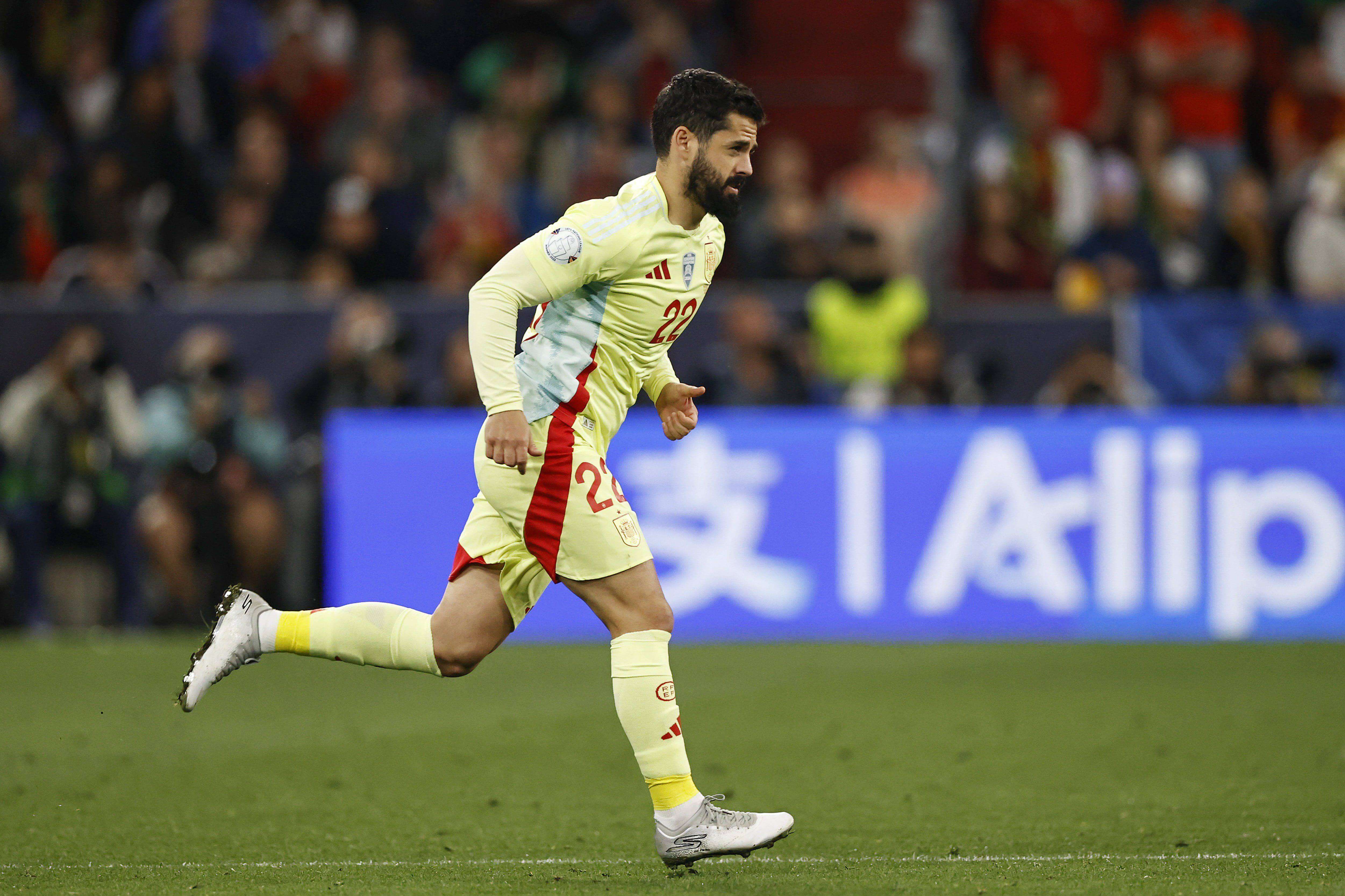 Isco Alarcón, en el Portugal-España de la Nations