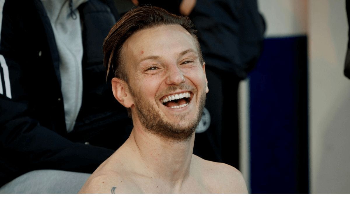  Ivan Rakitic, durante un partido.