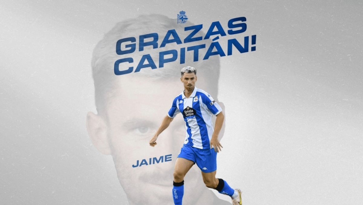 Jaime Sánchez se marcha del Dépor (Foto: RCD).