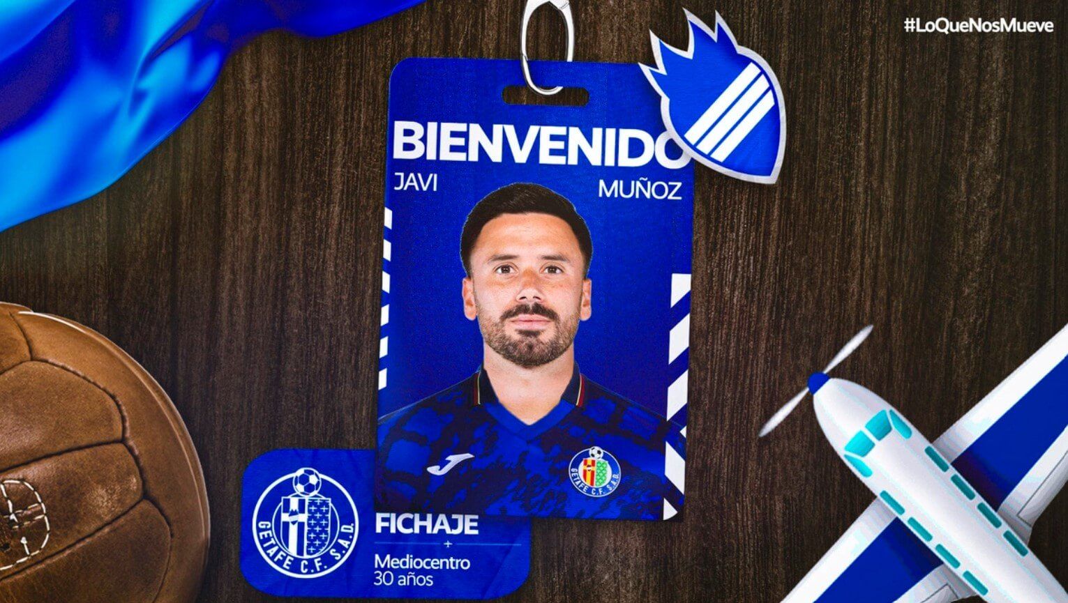 Javi Muñoz, anunciado por el Getafe.