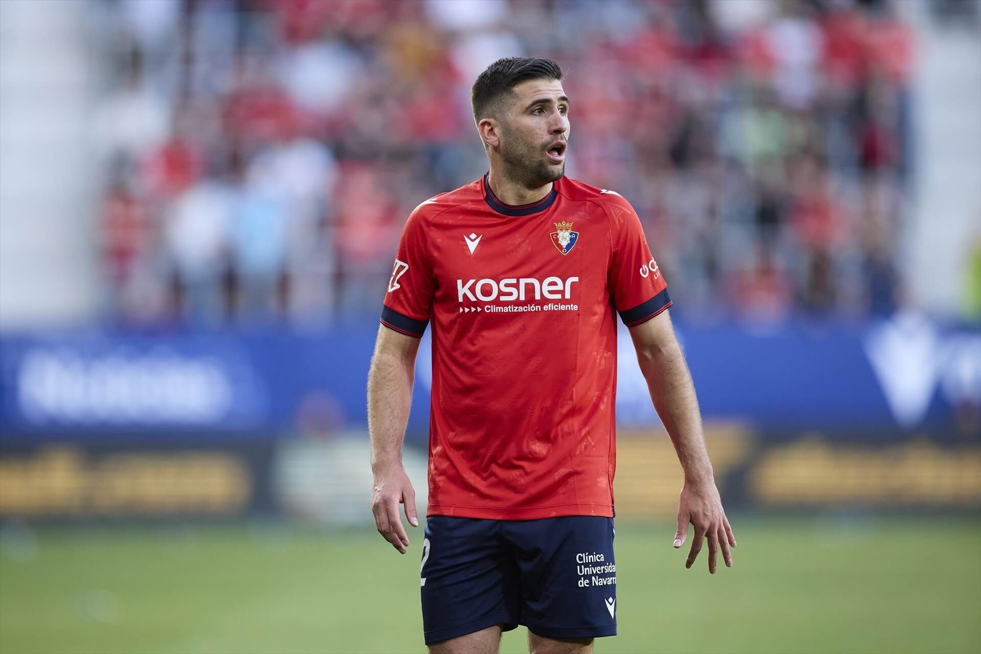  Jesús Areso, durante el Osasuna-Sevilla.