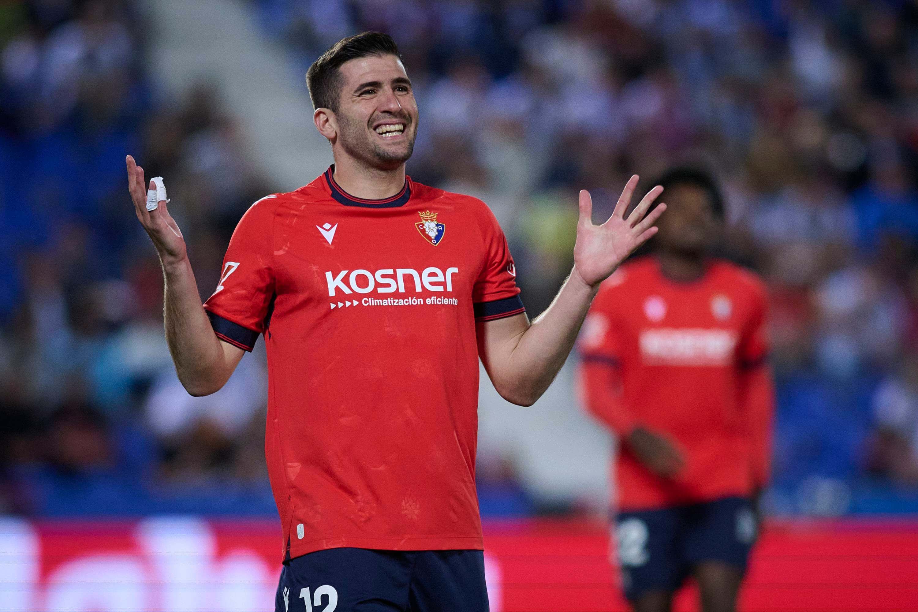  Jesús Areso, en el Leganés-Osasuna.